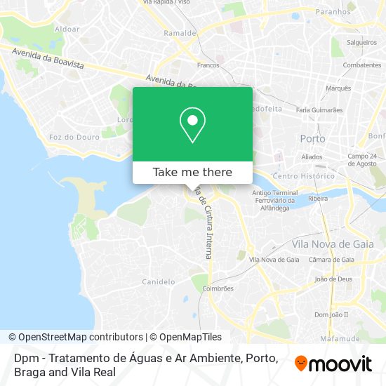 Dpm - Tratamento de Águas e Ar Ambiente map