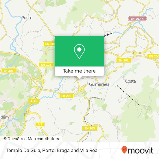 Templo Da Gula map