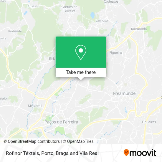 Rofinor Têxteis map