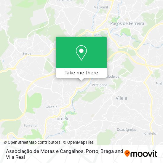 Associação de Motas e Cangalhos map