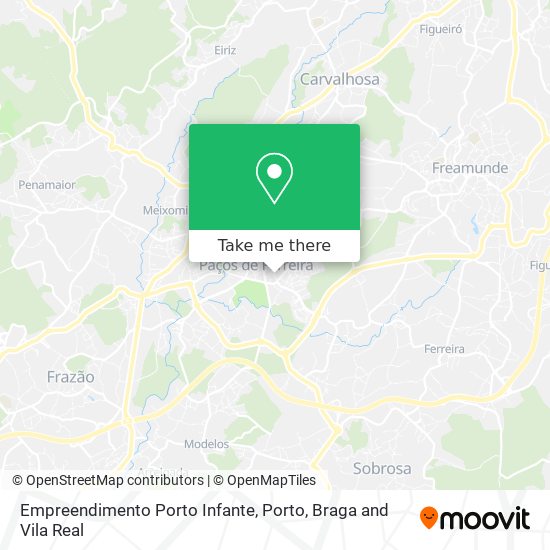 Empreendimento Porto Infante map