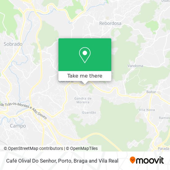 Café Olival Do Senhor map