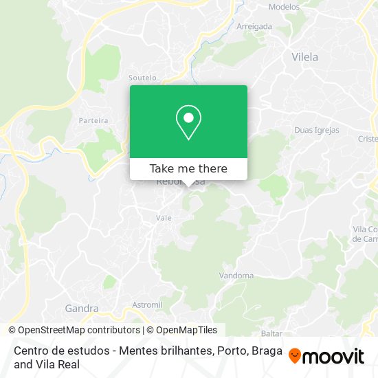 Centro de estudos - Mentes brilhantes map