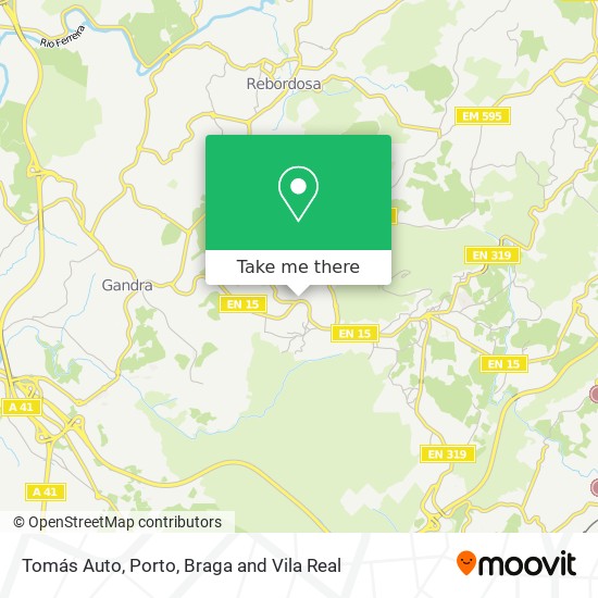 Tomás Auto map