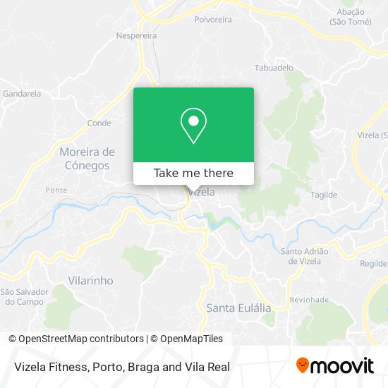 Vizela Fitness map