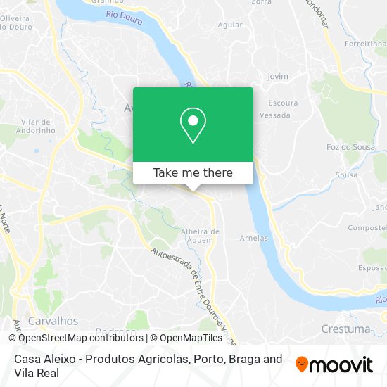 Casa Aleixo - Produtos Agrícolas map