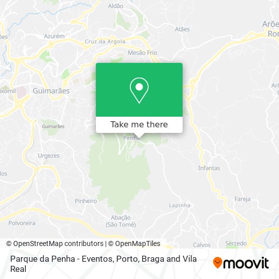 Parque da Penha - Eventos map