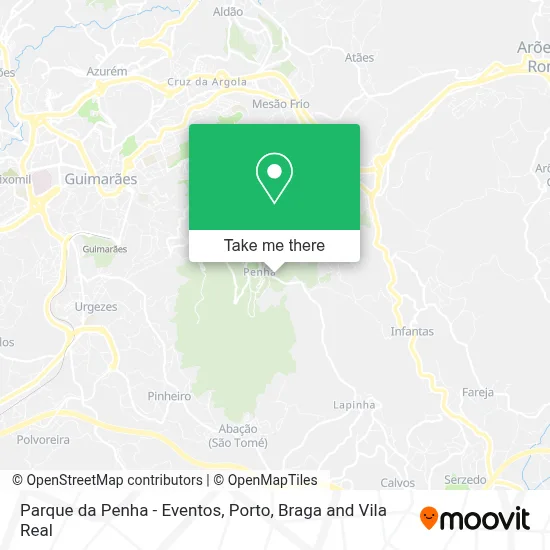 Parque da Penha - Eventos map