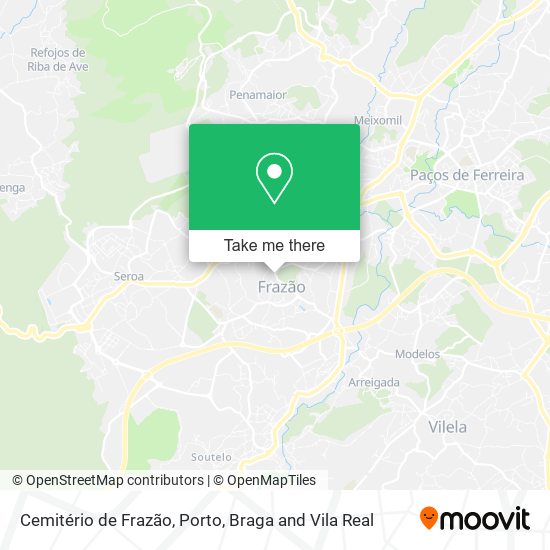 Cemitério de Frazão map