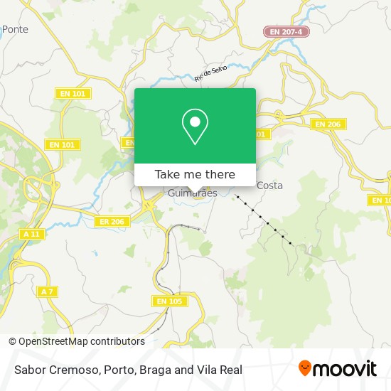 Sabor Cremoso map