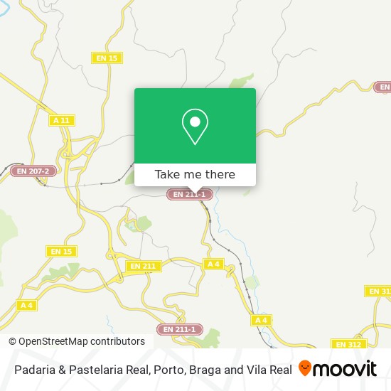Padaria & Pastelaria Real map