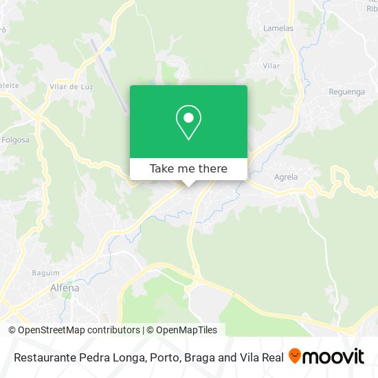 Restaurante Pedra Longa map