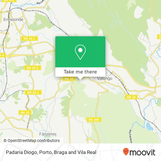 Padaria Diogo map