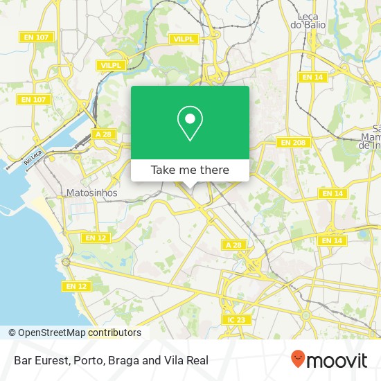 Bar Eurest map