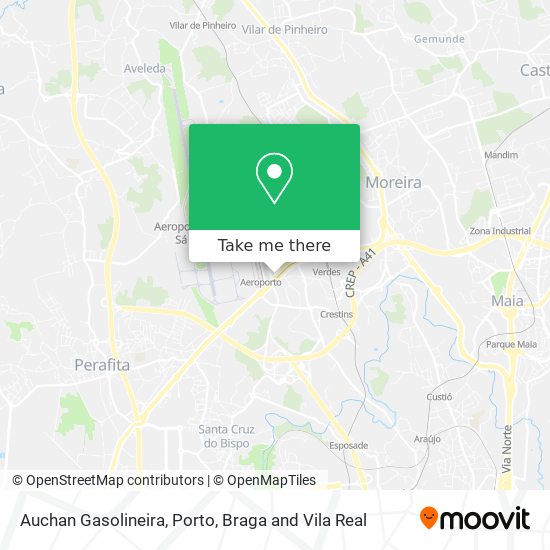 Auchan Gasolineira map