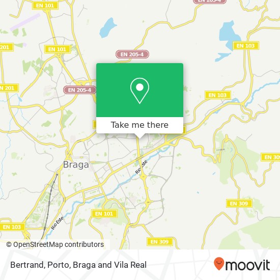 Bertrand map