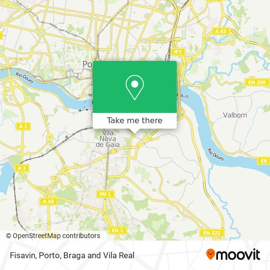 Fisavin map