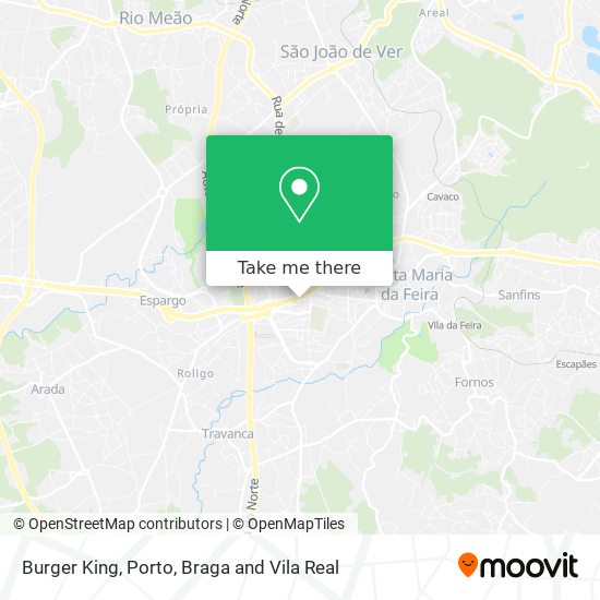 Burger King map