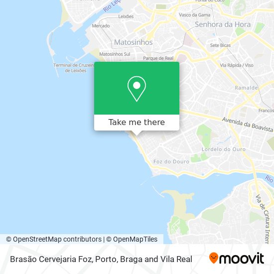 Brasão Cervejaria Foz map