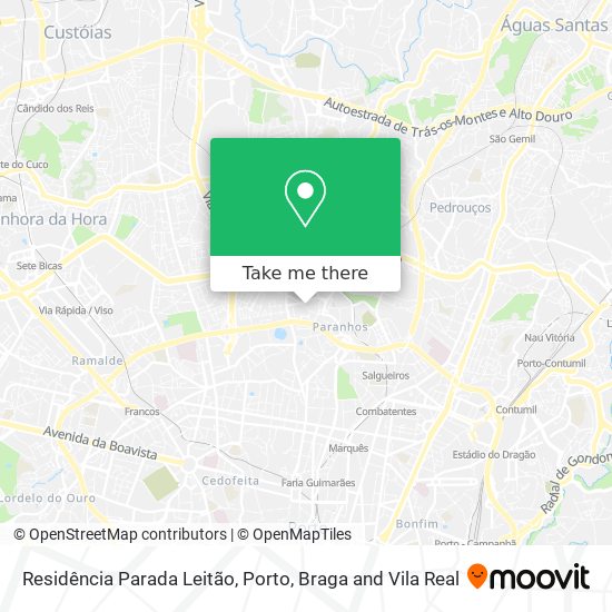 Residência Parada Leitão map