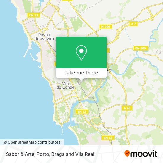 Sabor & Arte map