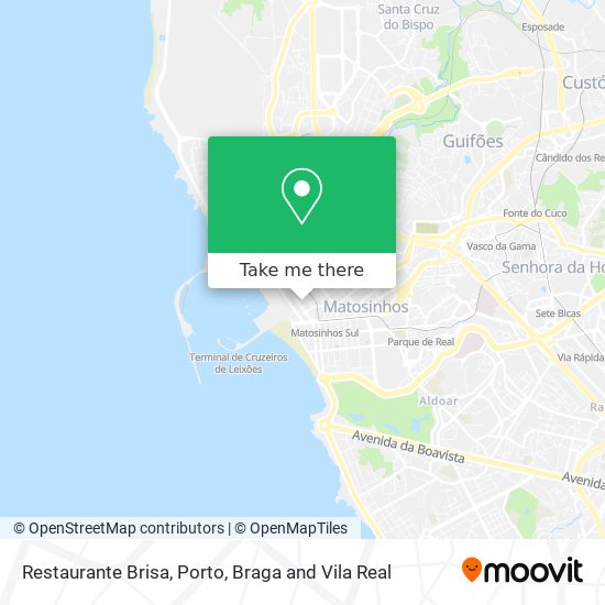 Restaurante Brisa map