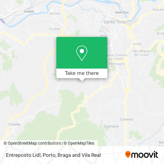 Entreposto Lidl map