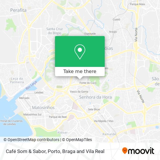 Café Som & Sabor mapa