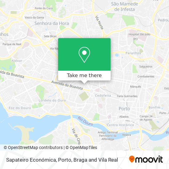 Sapateiro Económica map