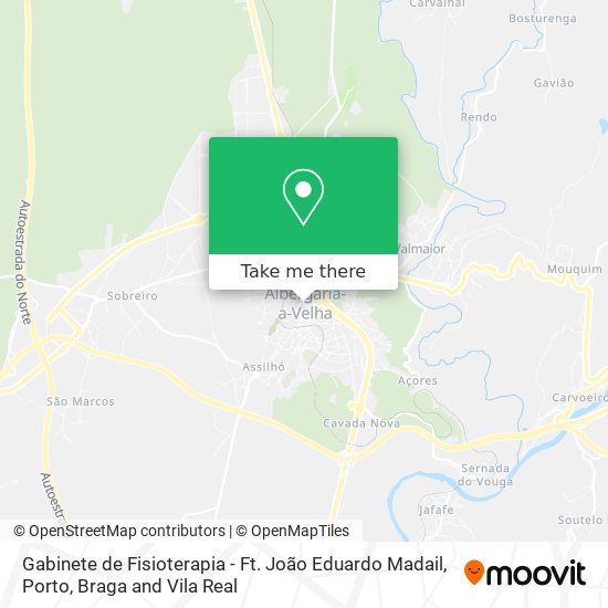 Gabinete de Fisioterapia - Ft. João Eduardo Madail map