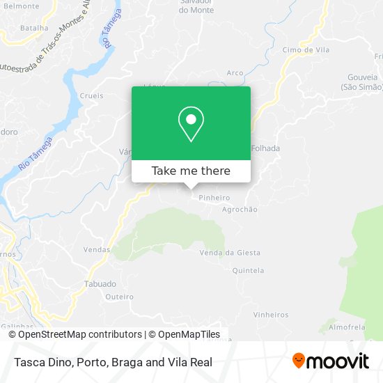 Tasca Dino map
