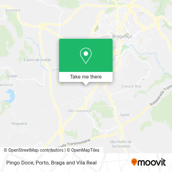 Pingo Doce map