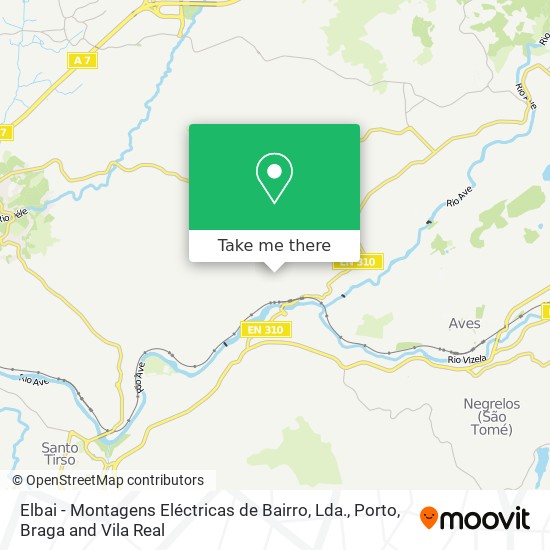 Elbai - Montagens Eléctricas de Bairro, Lda. map