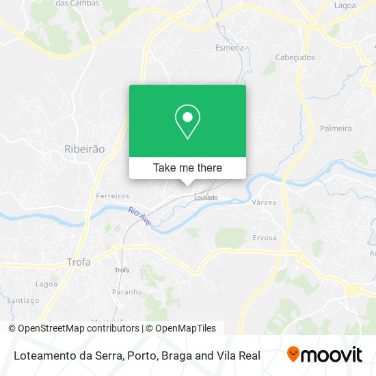 Loteamento da Serra map