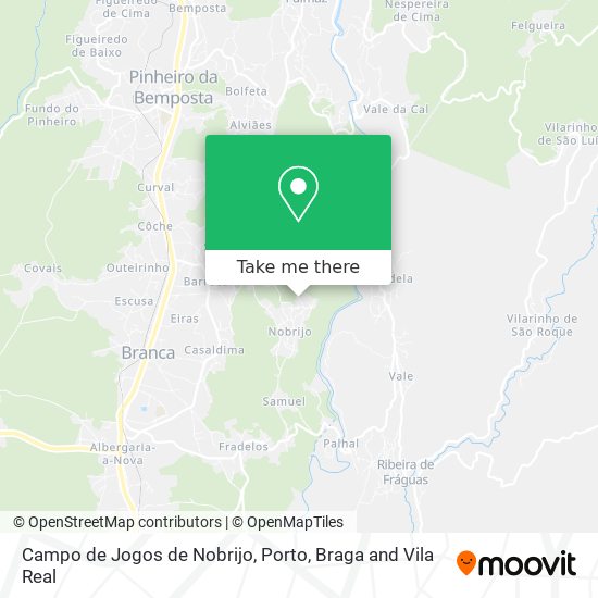 Campo de Jogos de Nobrijo mapa