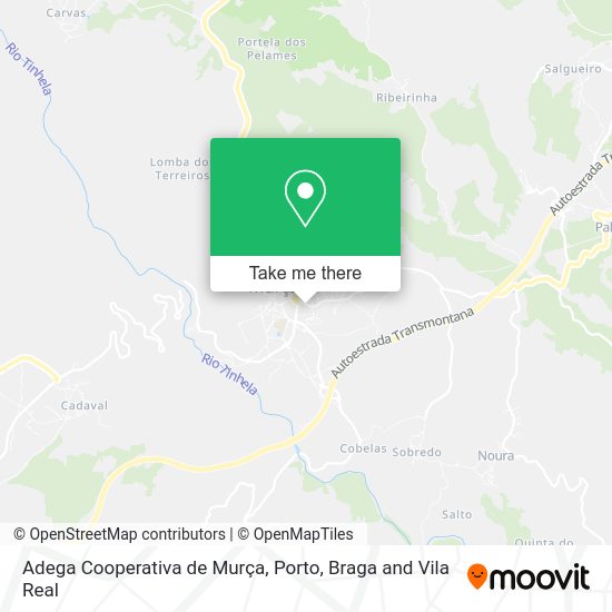 Adega Cooperativa De Murça map