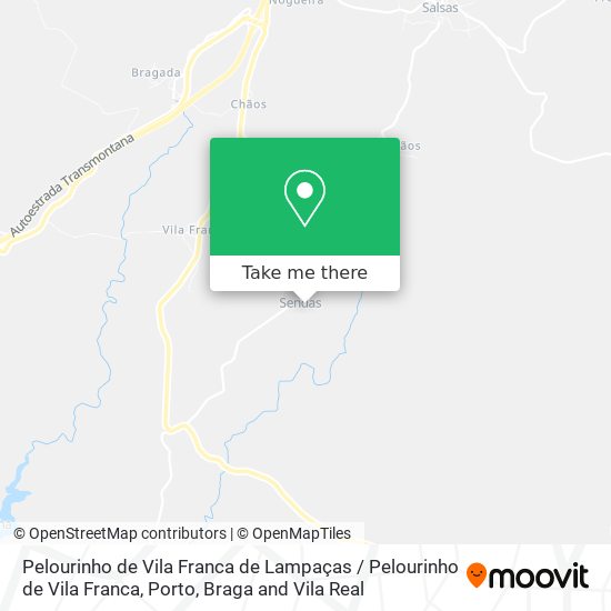 Pelourinho de Vila Franca de Lampaças / Pelourinho de Vila Franca map