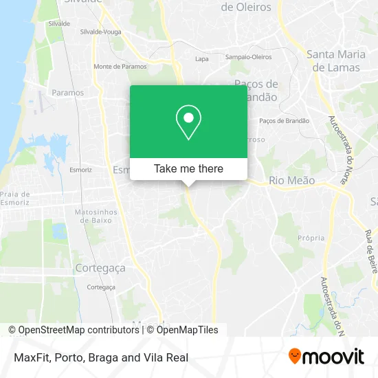 MaxFit map