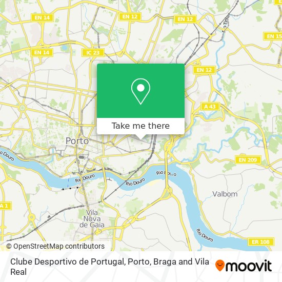 Clube Desportivo de Portugal map