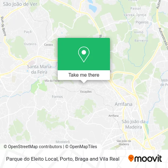 Parque do Eleito Local map