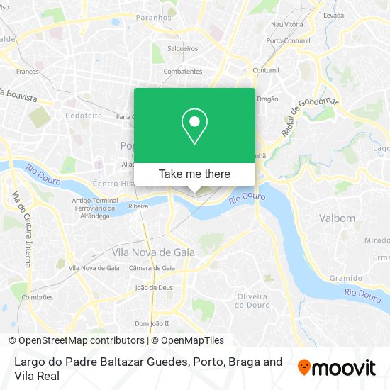 Largo do Padre Baltazar Guedes map