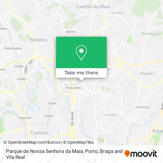 Parque de Nossa Senhora da Maia map