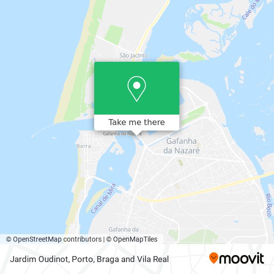 Jardim Oudinot map