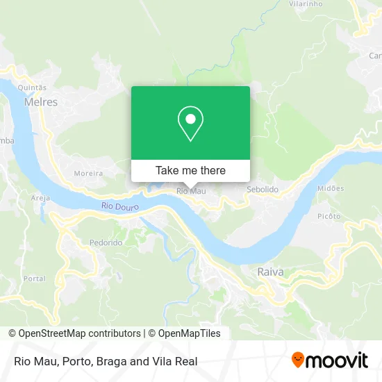 Rio Mau map