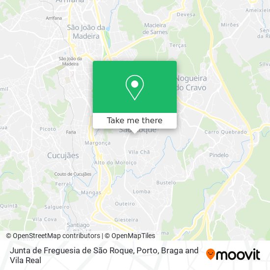 Junta de Freguesia de São Roque map