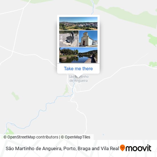 São Martinho de Angueira map