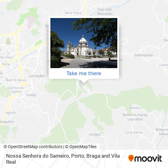 Nossa Senhora do Sameiro map