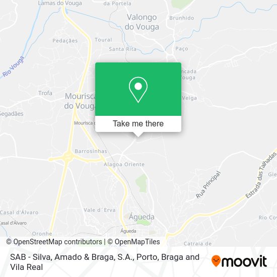 SAB - Silva, Amado & Braga, S.A. map