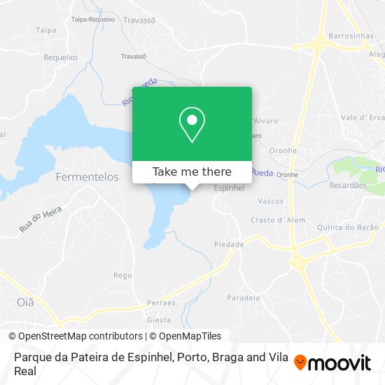 Parque da Pateira de Espinhel map