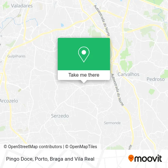 Pingo Doce map